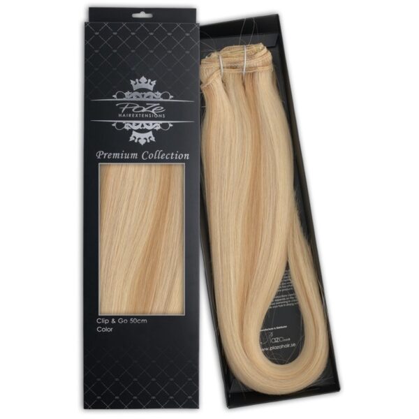 Poze Hairextensions Poze Clip&Go Løshår Ekte Premium P12 NA/10B Sunkis