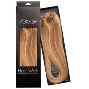 Poze Hairextensions Poze Hårremse Ekte P8B/11G WhippedCream 50cm