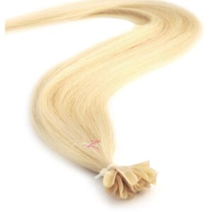 Poze Hairextensions Poze Keratin Premium Extensions 1001 Platinum 20 F