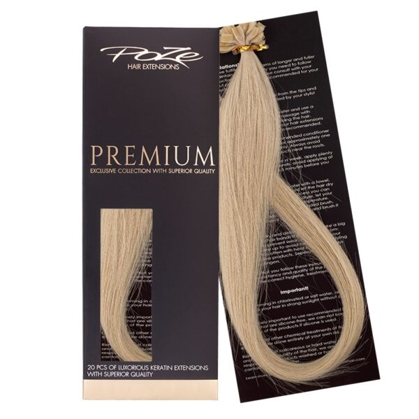 Poze Hairextensions Poze Keratin Premium Ext Caramello 20 fester 50 cm