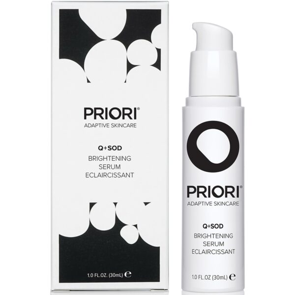 PRIORI Adaptive Superceutical Formulas Q+SOD Brightening Serum 30 ml