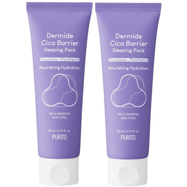 Purito Dermide Cica Barrier Sleeping Pack Duo 2x80 ml