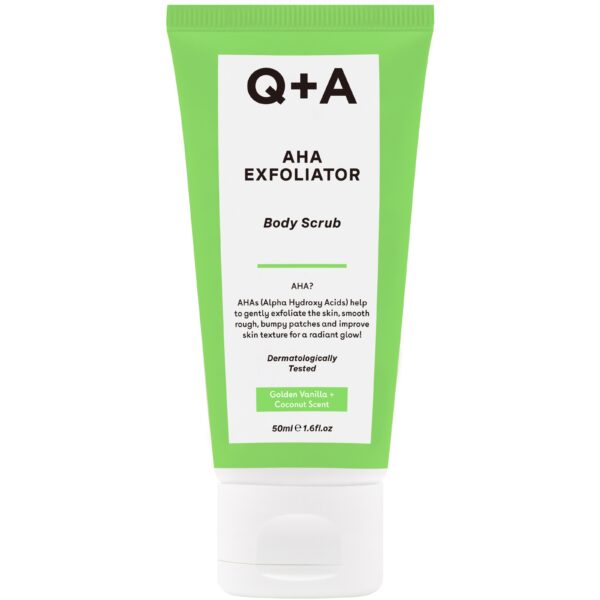 Q+A AHA Exfoliator Body Scrub 50 ml