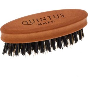 Quintus MMXV Small Beard Brush Pearwood Firm Nylon and Horse Hair Mix