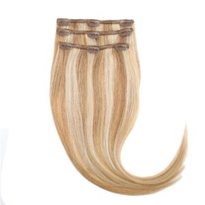 Rapunzel of Sweden Clip-on set 3 pieces 50 cm M7.4/8.0 Summer Blonde