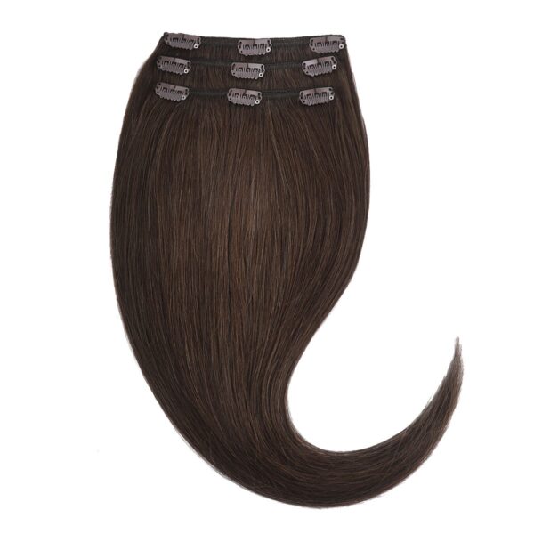 Rapunzel of Sweden Clip-on set 3 pieces 60 cm 2.0 Dark Brown