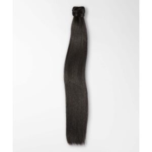 Rapunzel of Sweden Vegan Fibre Clip-in Ponytail Straight  1.2 Black Br