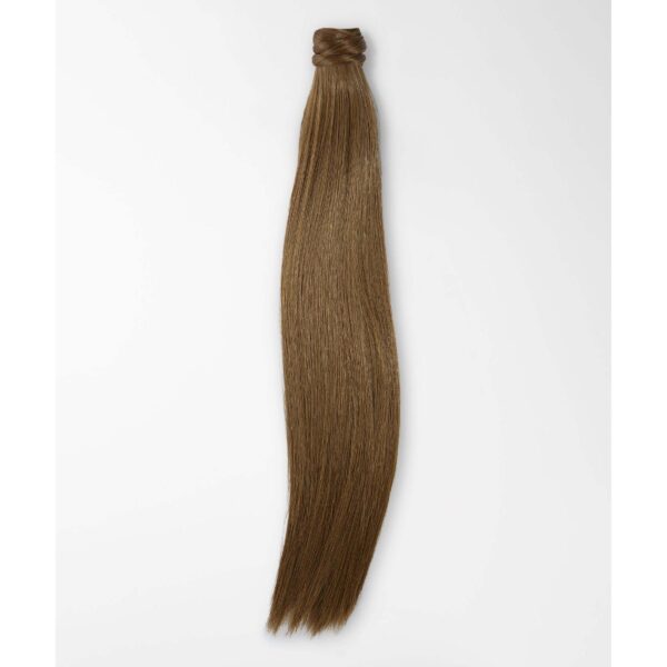 Rapunzel of Sweden Vegan Fibre Clip-in Ponytail Straight  5.0 Brown 40