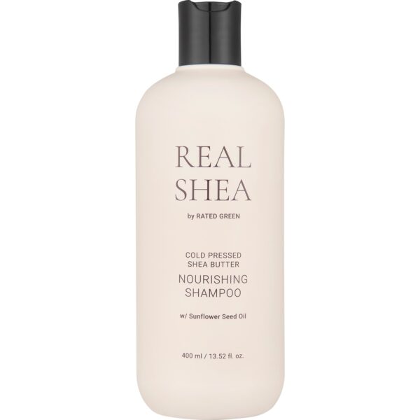 Rated Green Real Shea Cold Pressed Shea Butter Nourishing Shampoo 400