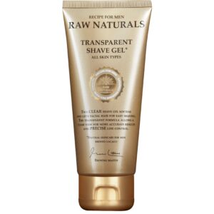 Raw Naturals   Transparent Shaving Gel 100 ml