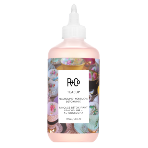 R+Co Teacup Peacholine + Kombucha Detox Rinse 177 ml