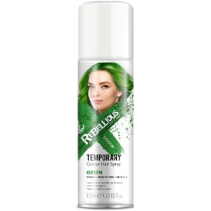 Rebellious Colour Hair Spray Green