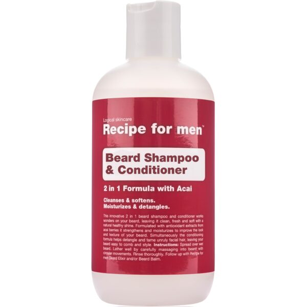 Recipe for men Beard Shampoo & Conditioner 250 ml