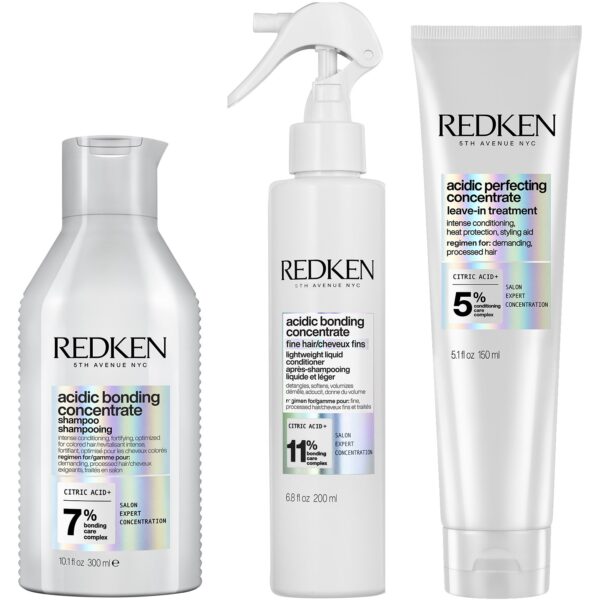 Redken Acidic Bonding Concentrate Trio for Damaged