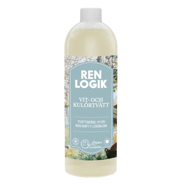 Ren Logik White & Color Liquid Detergergent Linden Blossom 750 ml