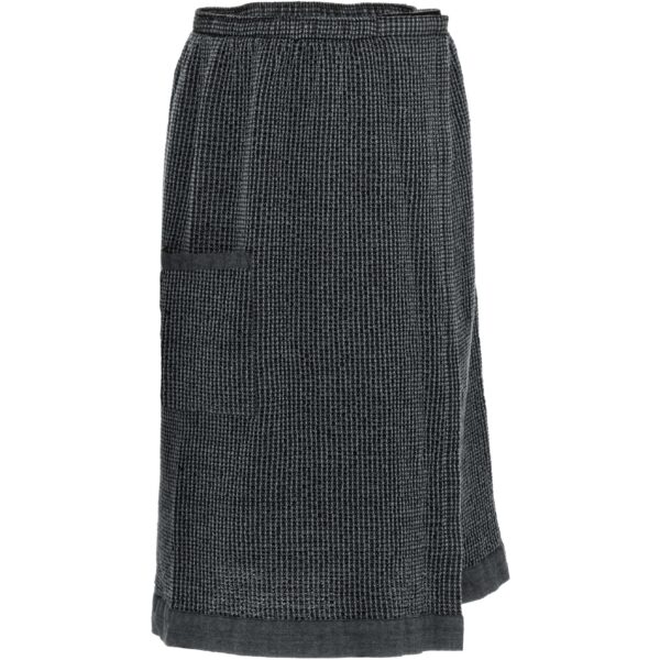 Rento Kenno Waist towel 70x145 cm Black/Grey