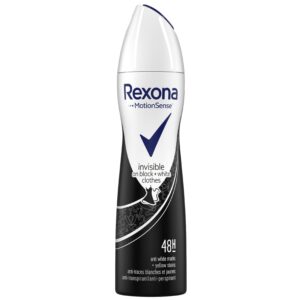 Rexona Women Invisible On Black&White Clothes Spray 150 ml