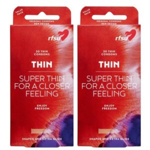 RFSU Thin 30-Pack x 2