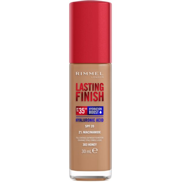 Rimmel Lasting Finish Full Coverage Foundation 303 Honey