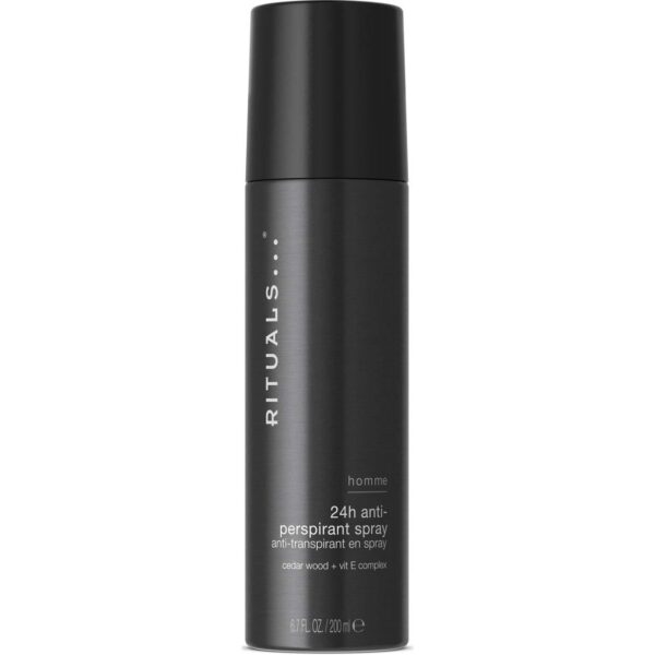 Rituals Homme 24h Anti-Perspirant Spray - Treaktig - Cedertre og vitam