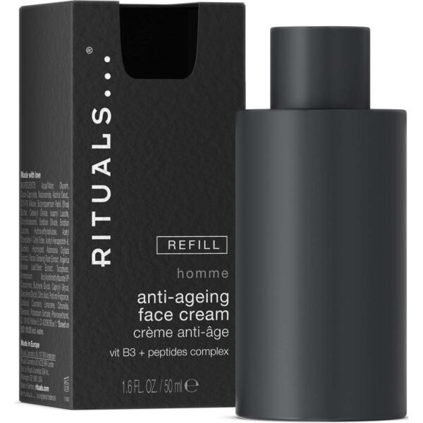 Rituals Homme Anti-Ageing Face Cream refill - Treaktig - Cedertre og v