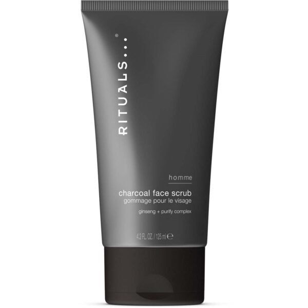 Rituals Homme Charcoal Face Scrub - Ginseng & Purify Complex 125 ml