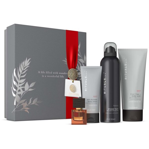 Rituals Homme Medium Gift Set - Treaktig - Cedertre og vitamin E-kompl