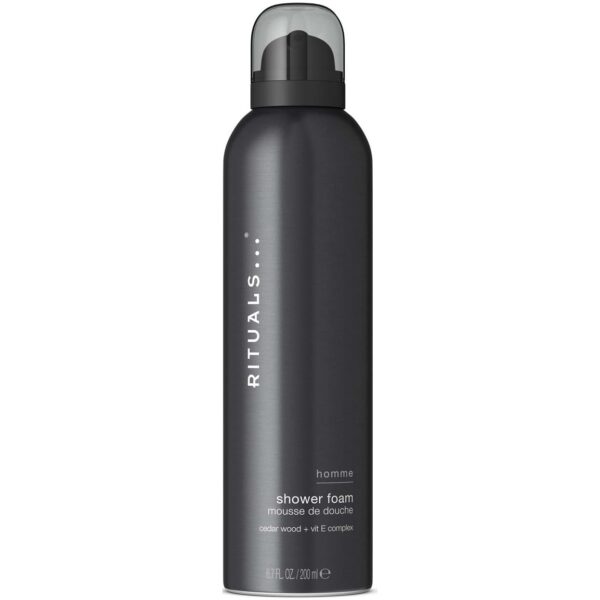 Rituals Homme Shower Foam - Treaktig - Cedertre og vitamin E-kompleks