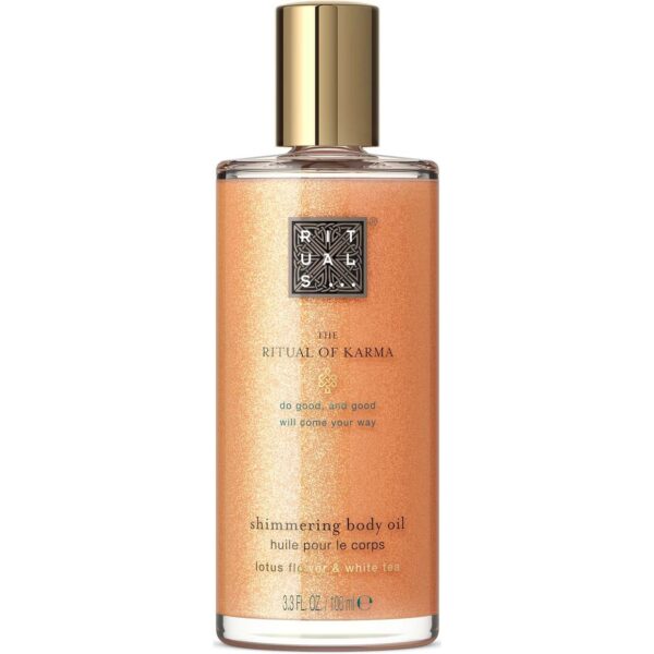 Rituals The Ritual of Karma Shimmering Body Oil - Delikat søtt -Lotus