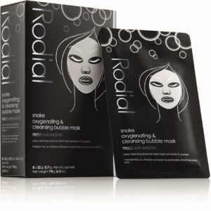 Rodial Snake Oxygenating & Cleansing Bubble Sheet Masks 4 stk