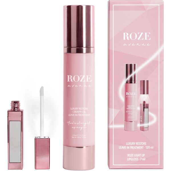 Roze Avenue Leave In & Lipgloss Duo