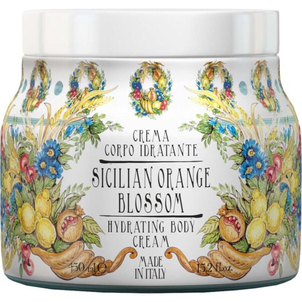 Rudy Sicilian Orange Blossom Le Maioliche Hydrating Body Cream 450 ml