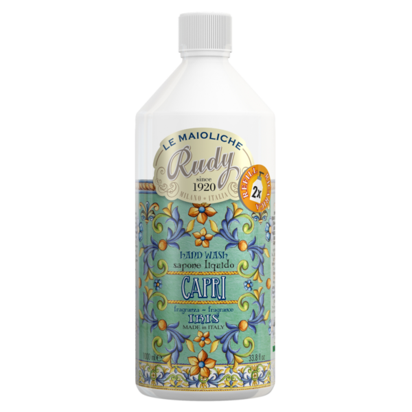 Rudy Iris of Capri Le Maioliche Hand Wash Refill 1000 ml