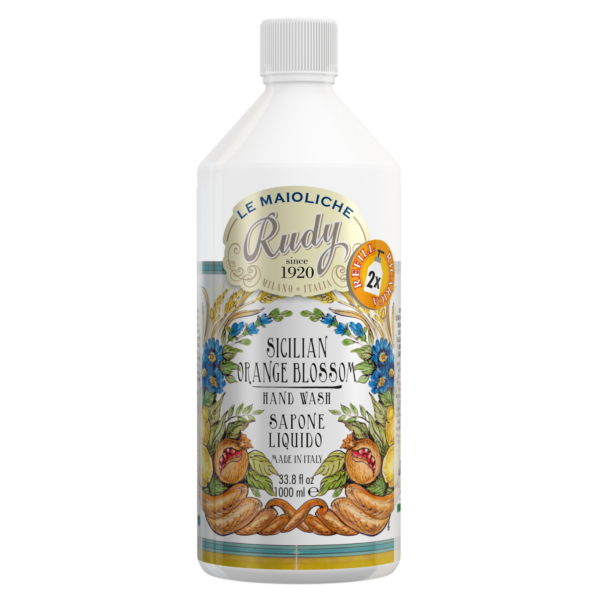 Rudy Sicilian Orange Blossom Le Maioliche Hand Wash Refill 1000 ml