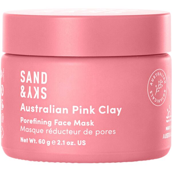 Sand & Sky Australian Pink Clay Porefining Face Mask 60 g