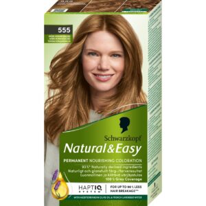 Schwarzkopf Natural & Easy  Permanent Nourishing Coloration 555 Mørk H