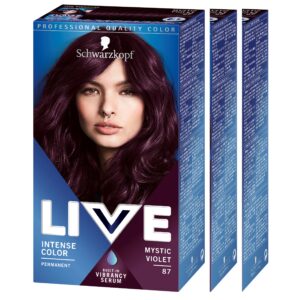 Schwarzkopf Live Color 87 Mystic Violet  3-pack