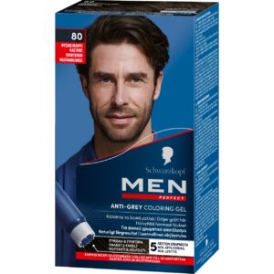 Schwarzkopf Men Perfect Anti-Grey Coloring Gel 80 BlackBrown