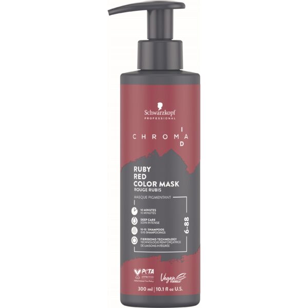 Schwarzkopf Professional ChromaID Bonding Color Mask Ruby Red 6-88