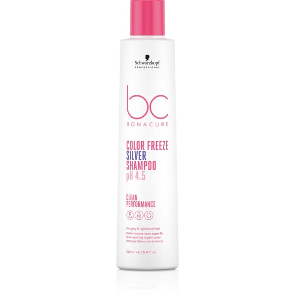 Schwarzkopf Professional BC Bonacure Color Freeze Silver Shampoo pH 4