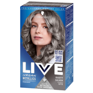 Schwarzkopf LIVE Intense Color  U72 Dusty Silver