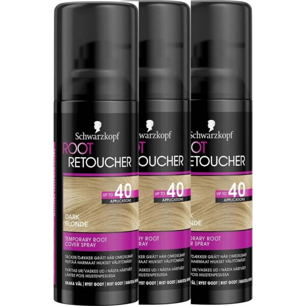 Schwarzkopf Root Retoucher  Dark Blonde 3-pack