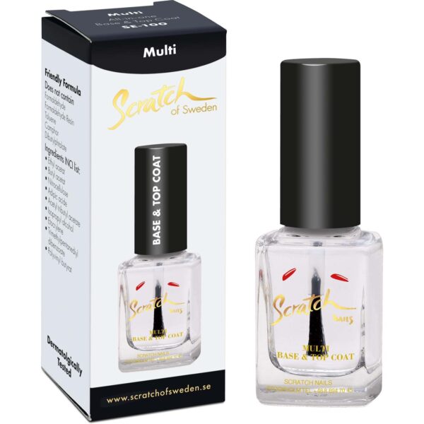 Scratch of Sweden 100 Multi - Base & Top Coat 12 ml