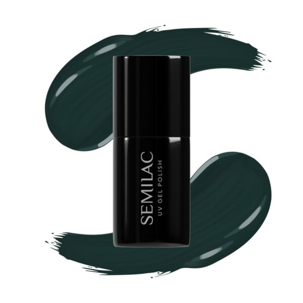 SEMILAC UV Gel Polish 423 Deep Forest Green