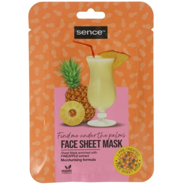 Sencebeauty Facial Sheet Mask Pineapple 23 ml