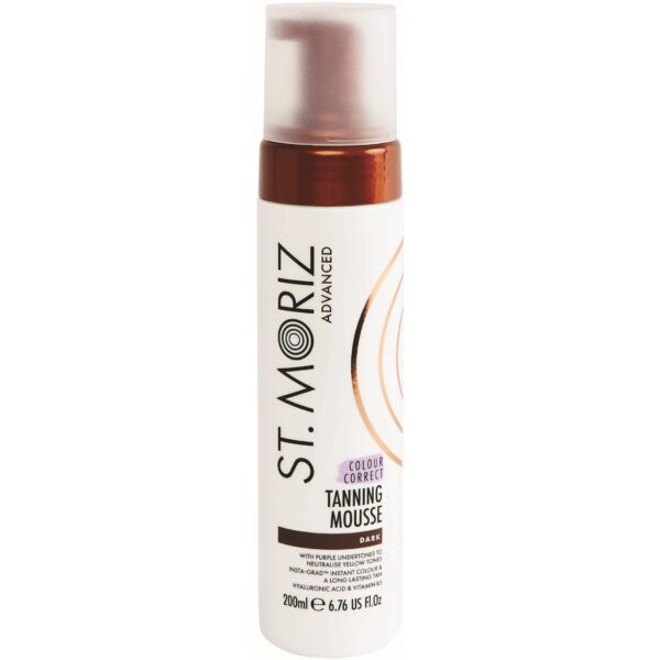 St Moriz Colour Correcting Tanning Mousse Dark  200 ml