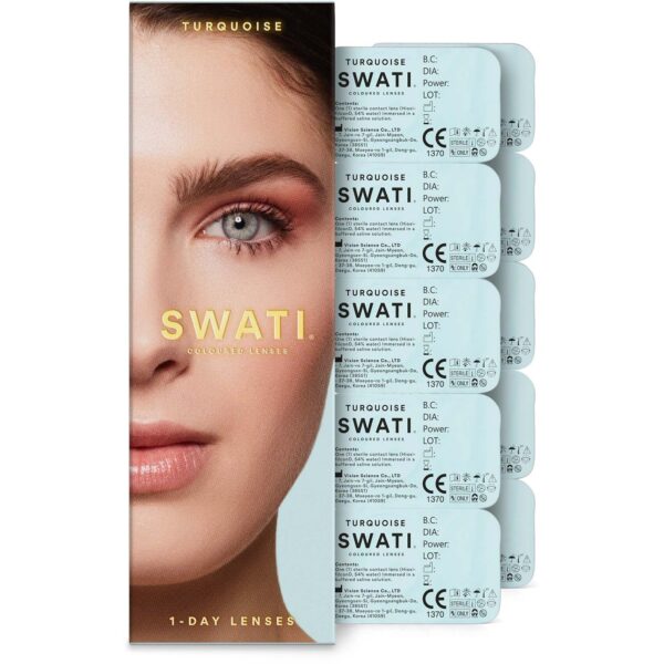 SWATI Cosmetics Daily Lenses Turquoise