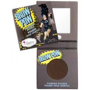 the Balm Brow Pow Powder Dark Brown