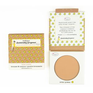 the Balm Sustainably Gorgeous Bronzer & Contour Single Bronzer Solar P