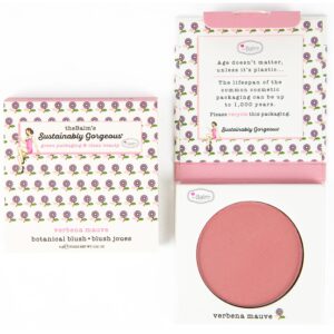 the Balm Sustainably Gorgeous Botanical Blush Single Blush Verbena Mau